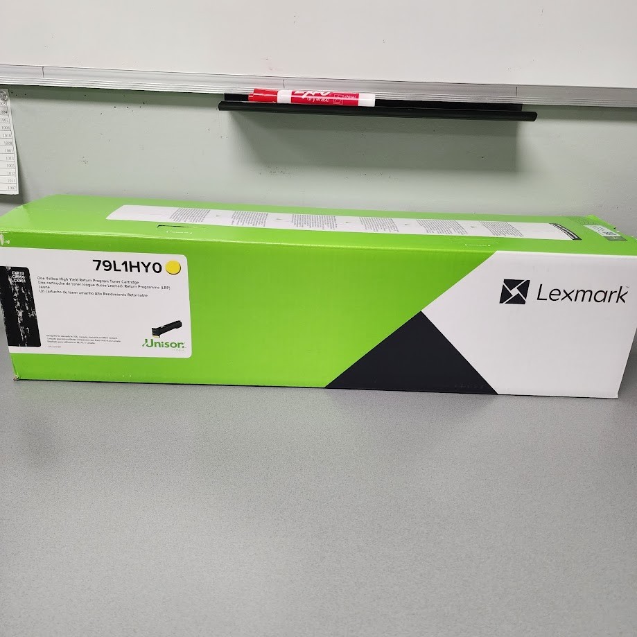 79L1HY0 | Original Lexmark Return Program Extra High-Yield Toner Cartridge – Yel