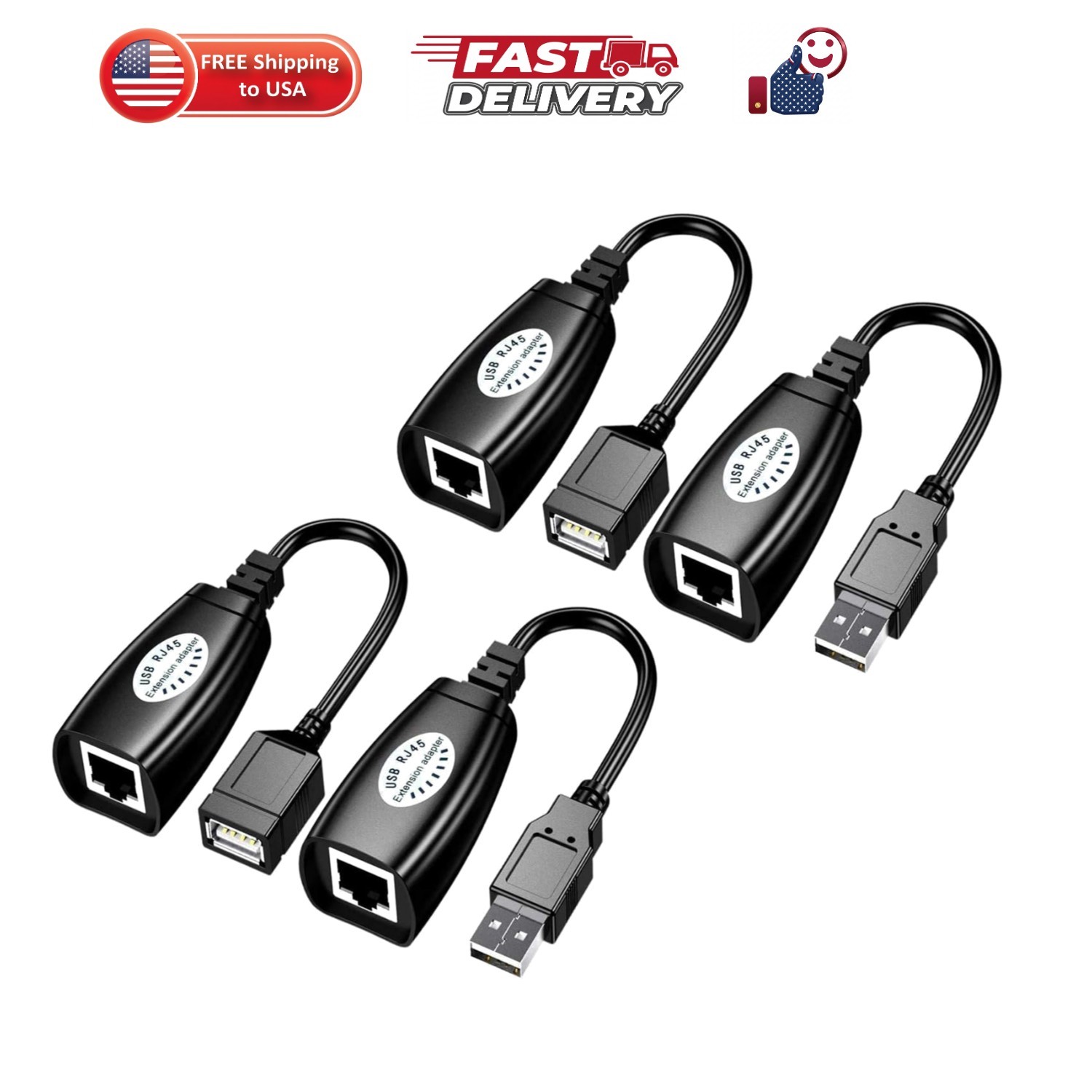 USB Over Cat6，SNLLMZI USB RJ45 Extender Over Cat5/Cat5e/Cat6/Cat7/Cat8 Cable ...