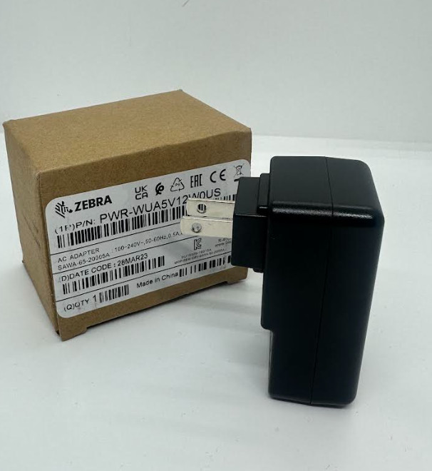 Zebra PWR-WUA5V12W0US AC Adapter for Zebra. NWB