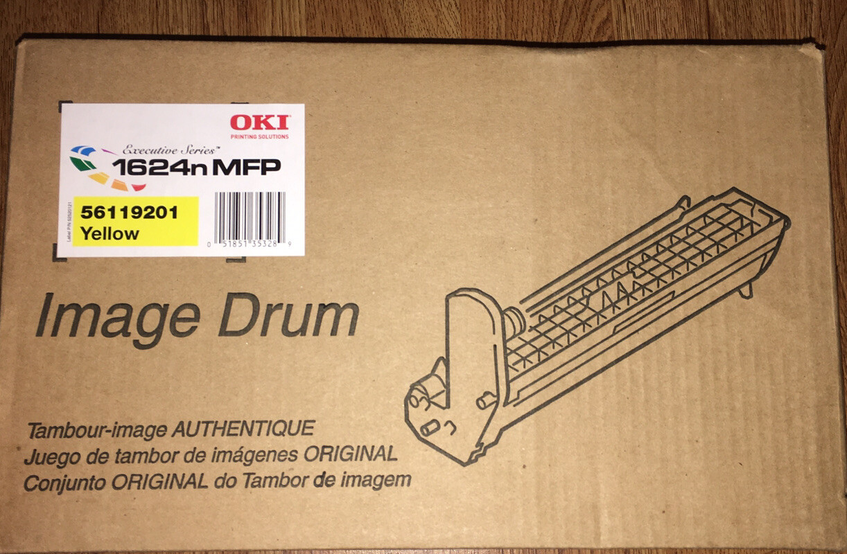 OKI 56119201 Yellow Drum Cartridge~1624n MFP ~ NIB