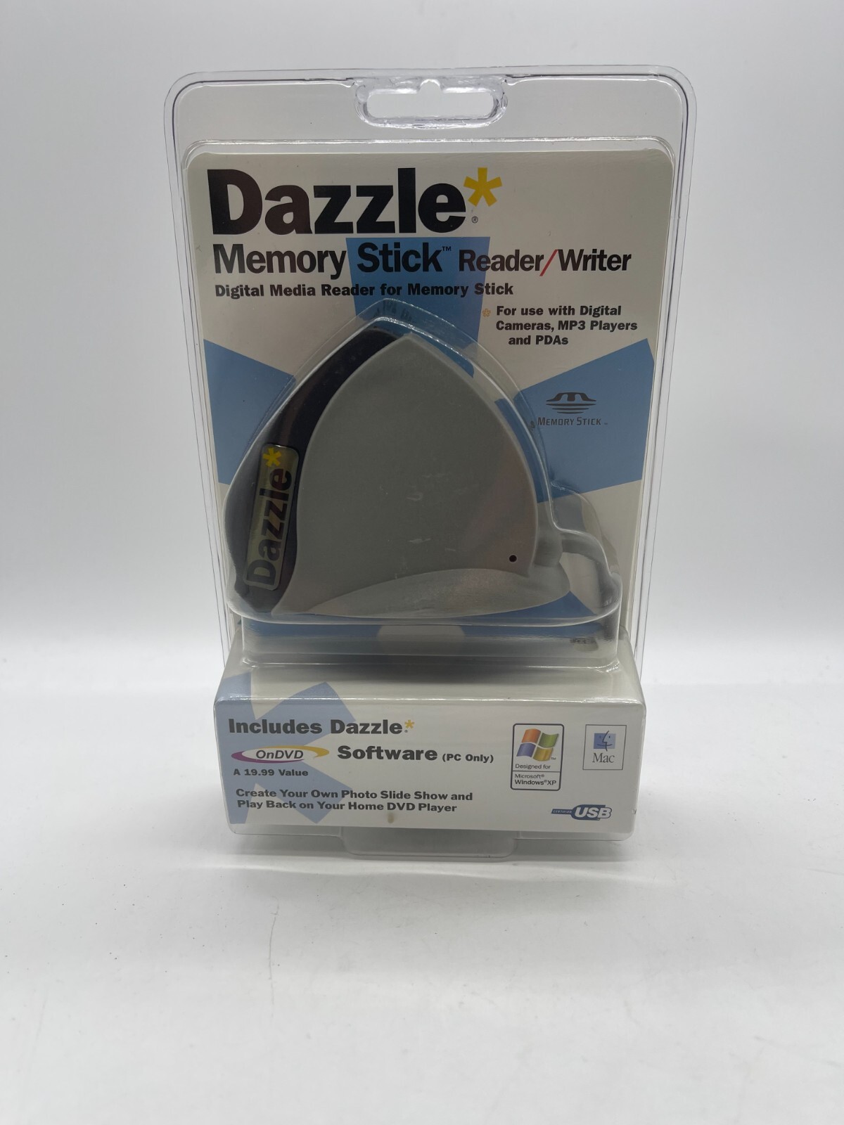 Dazzle MultiMedia DM-8100 USB Memory Stick Reader / Writer Win/Mac NEW
