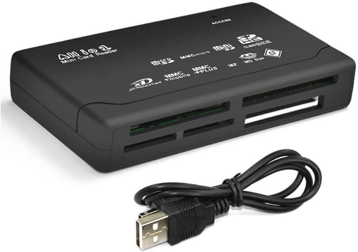 Memory Card Reader Mini 26-IN-1 USB 2.0 High Speed For CF xD SD MS SDHC lot