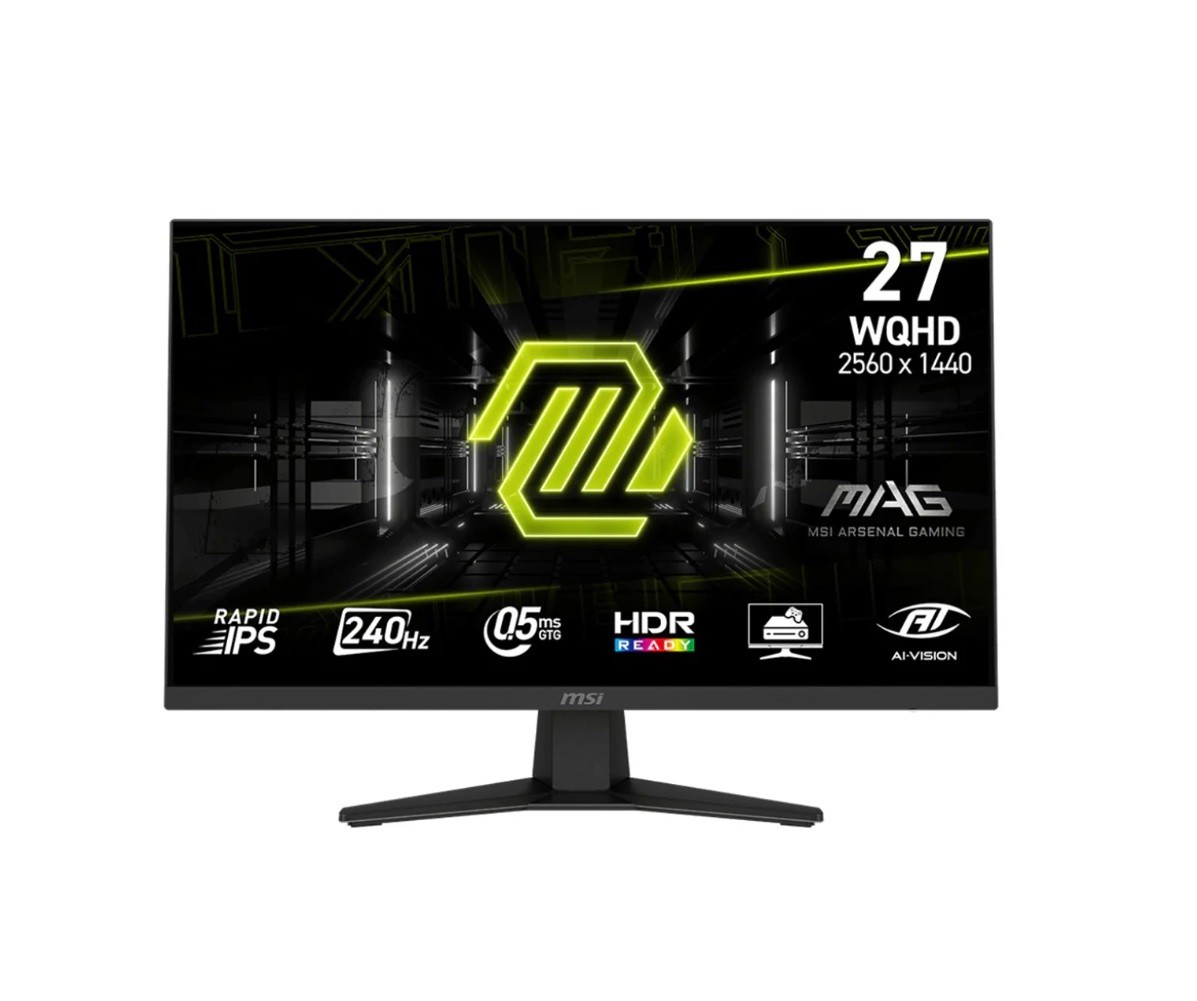 MSI MAG 274QF X24 27" IPS WQHD 240Hz Gaming Monitor 0.5ms, HDR Ready Tilt Adjust