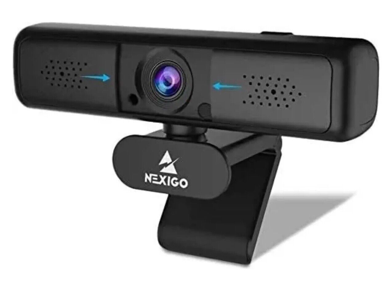 Nexigo N650 2k Quad HD Wide Angle Webcam PC977392. New