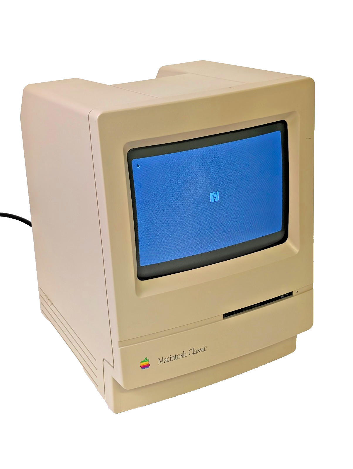 *READ DESCRIPTION* Apple Macintosh Classic M1420; powers on; *NO HDD & BATTERY*