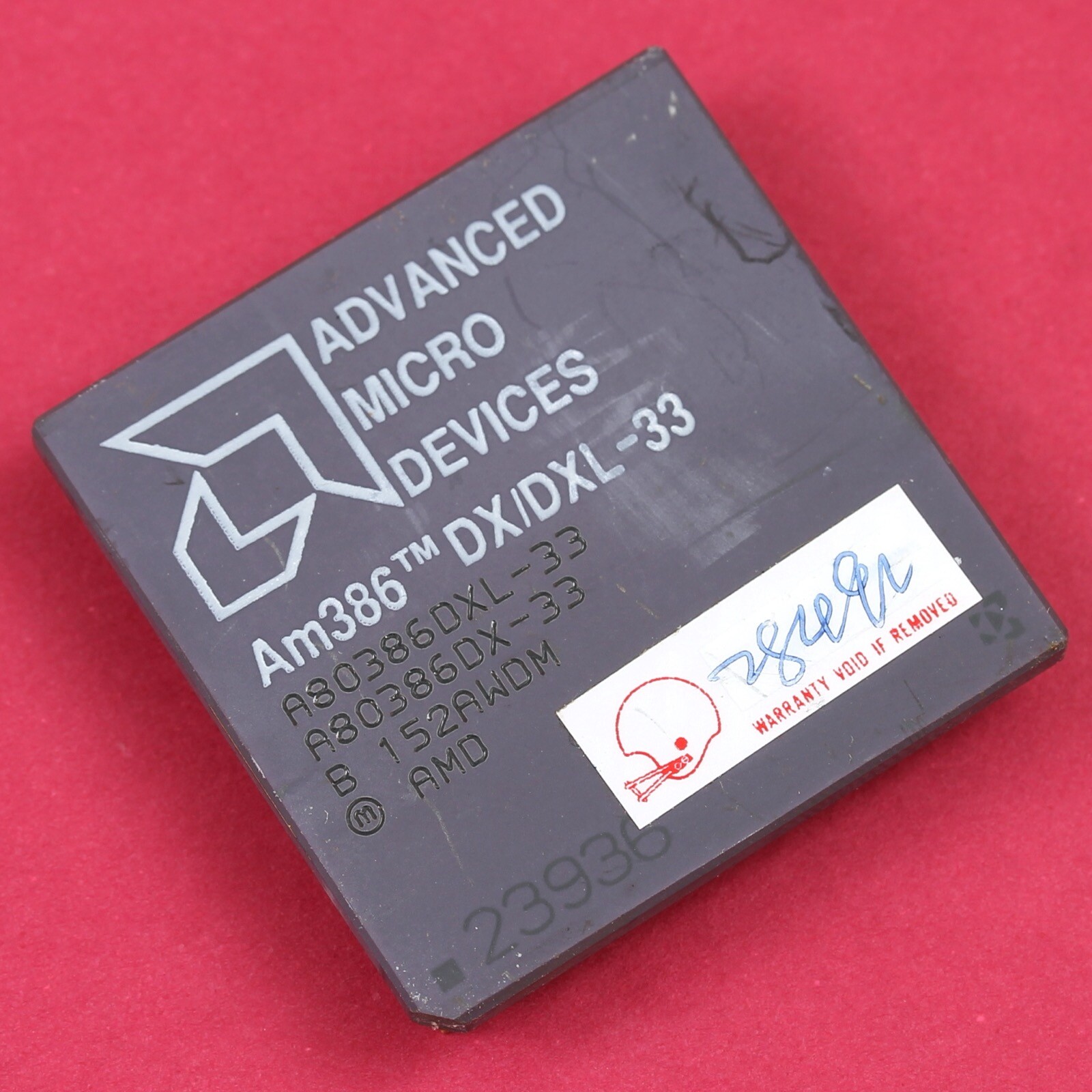 AMD 386 DX 33Mhz Ceramic CPU Processor Am386 DX/DXL-33 A80386DXL-33 PGA132