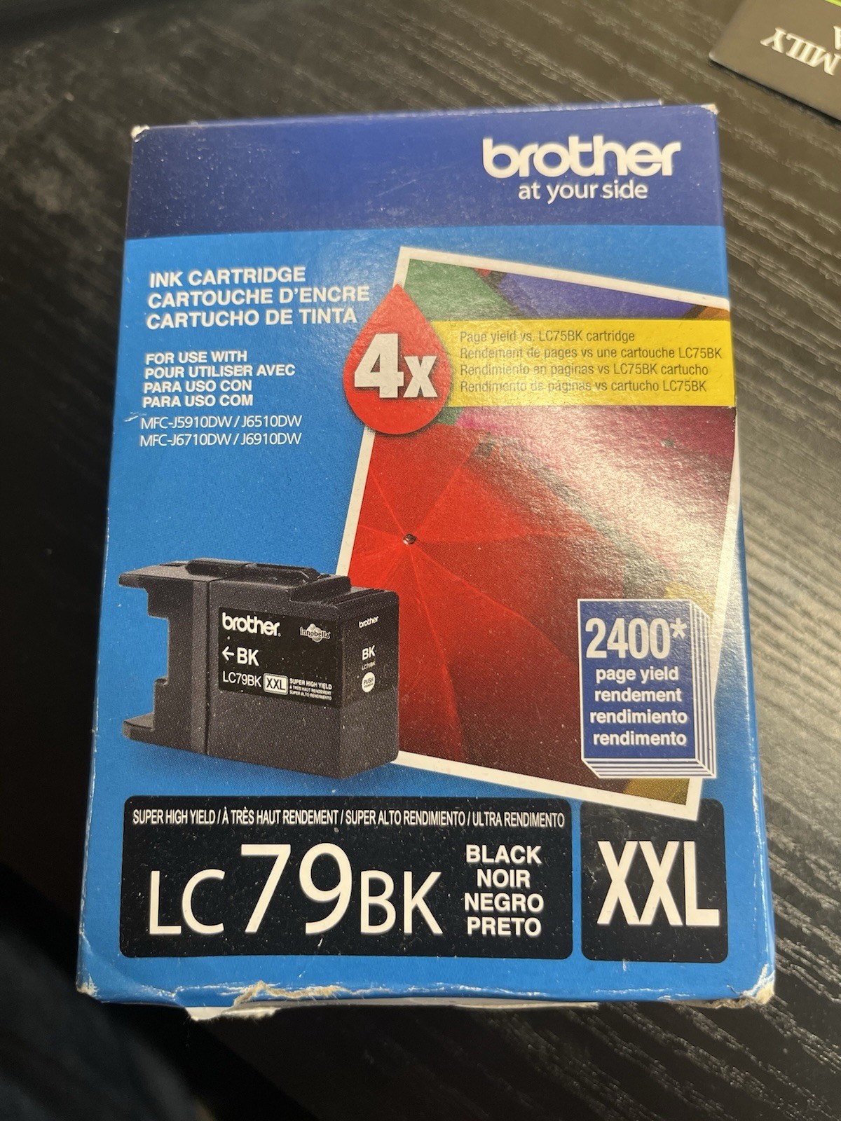 Brother LC79BK XXL Genuine Black Ink Cartridge for MFC-J Series
