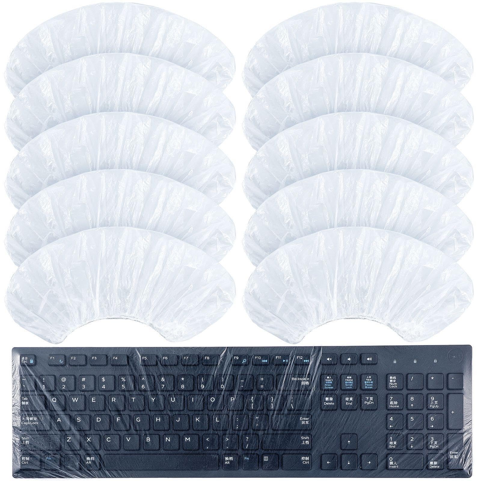 Weewooday 30 Pcs Universal Full-size Keyboard, 18.1 x 6.3 x 1.2 inches, white