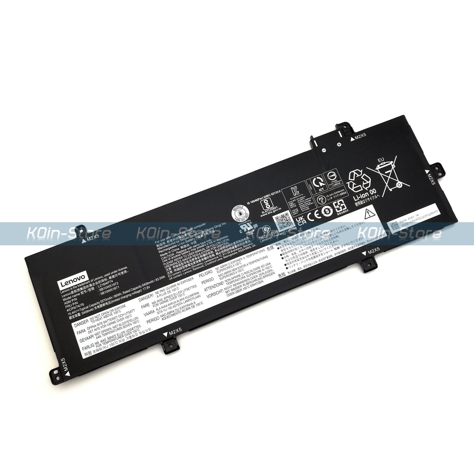 Genuine L21C4P72 L21D4P73 5B10W51872 attery for Lenovo ThinkPad P16s T16 Gen 1