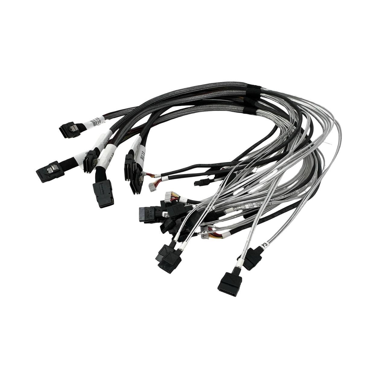 Lot of 6 - Intel P4208CP HSBP Mini SAS to 4x SATA Cable G14989-003