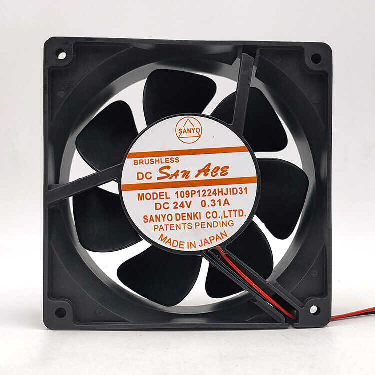 1 pcs Sanyo San Ace 12038 24v 0.31A 109P1224HJID31 12 cm cooling fan