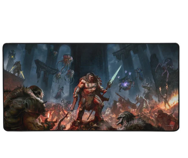 DOOM The Dark Ages Revelations Key Art Oversized Mousepad Mouse Pad Desk Mat