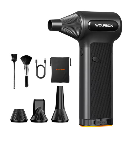 WOLFBOX DF200 Electric Powerful Fan Duster Wireless Air Blower Air Duster 3-Spee