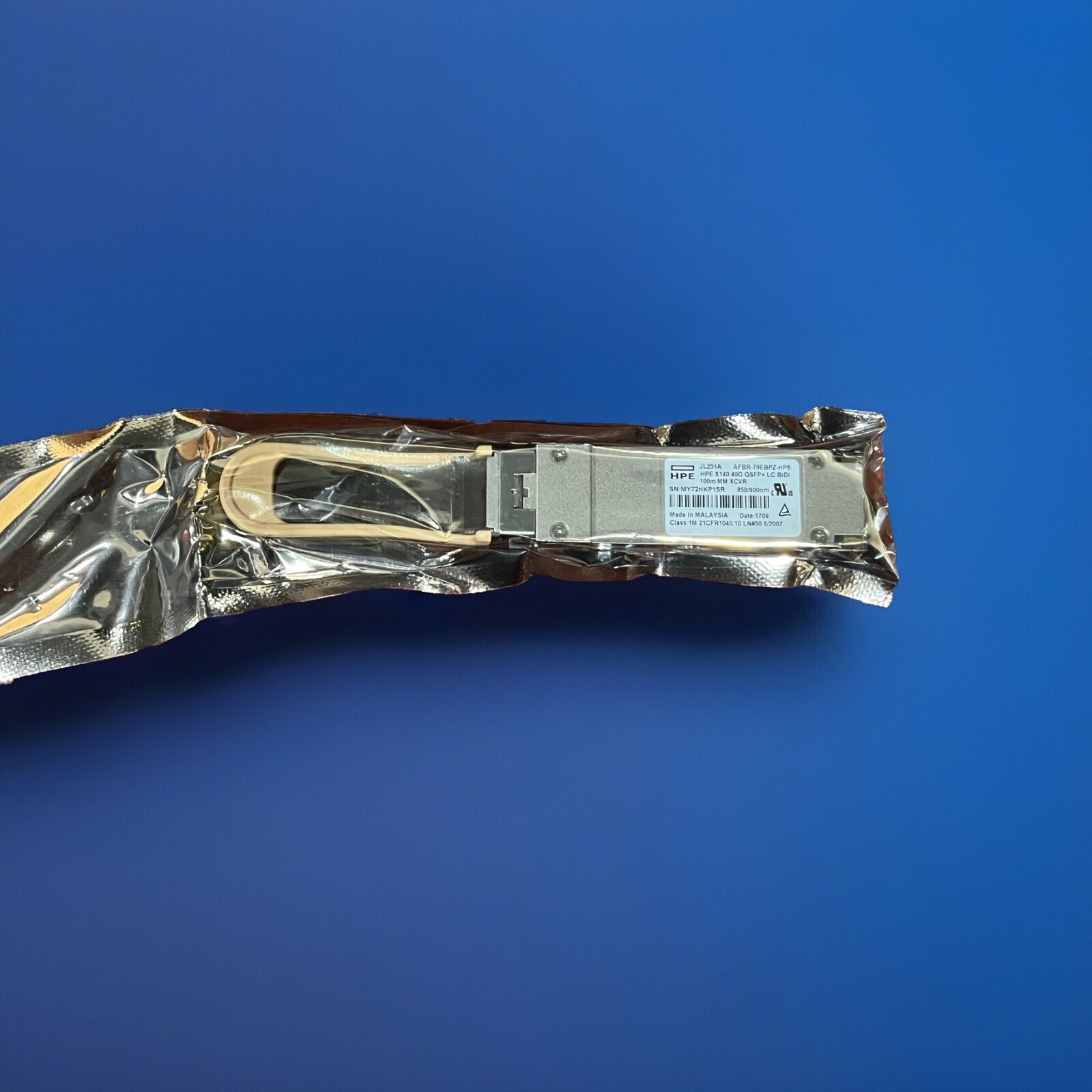 NEW HPE JL251A AFBR-79EBPZ-HP8 X140 40G QSFP+ LC BiDi 100m MM XCVR JL251-61001