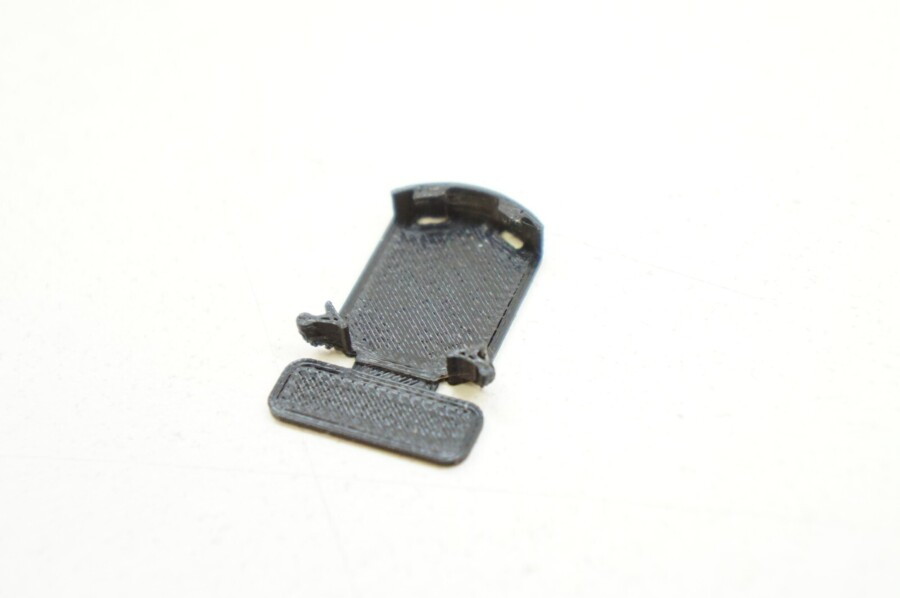 Battery Backup Slide Tab Cover for HP 95LX, HP 100LX Vintage Computer