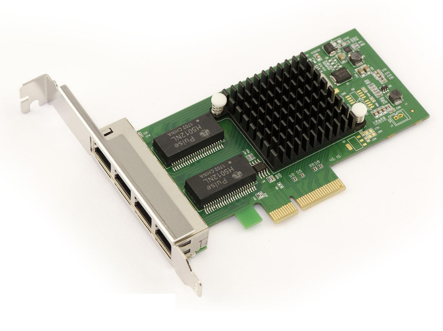4 Port Gigabit LAN Ethernet PCIe 4x - Intel I350 T4