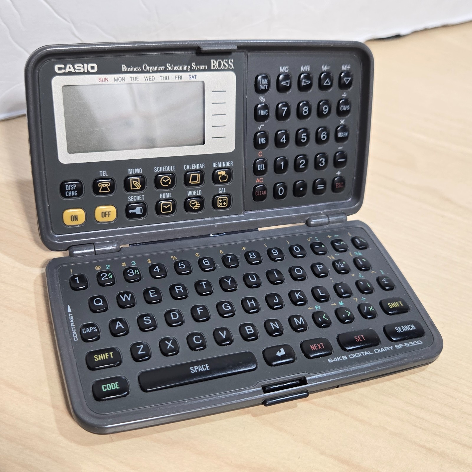 Casio Digital Diary SF-5300