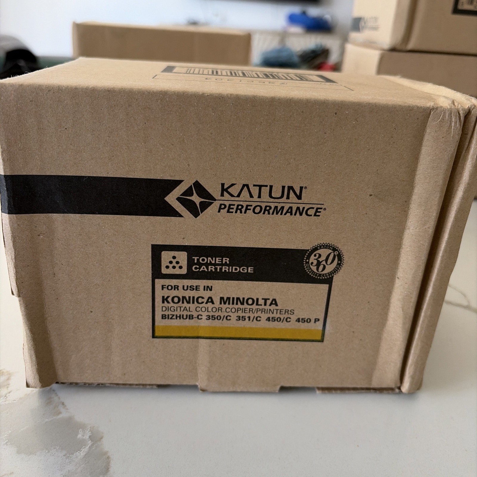 Katun Performance Toner Yellow for Konica Minolta Bizhub-C 350 351 450 NEW