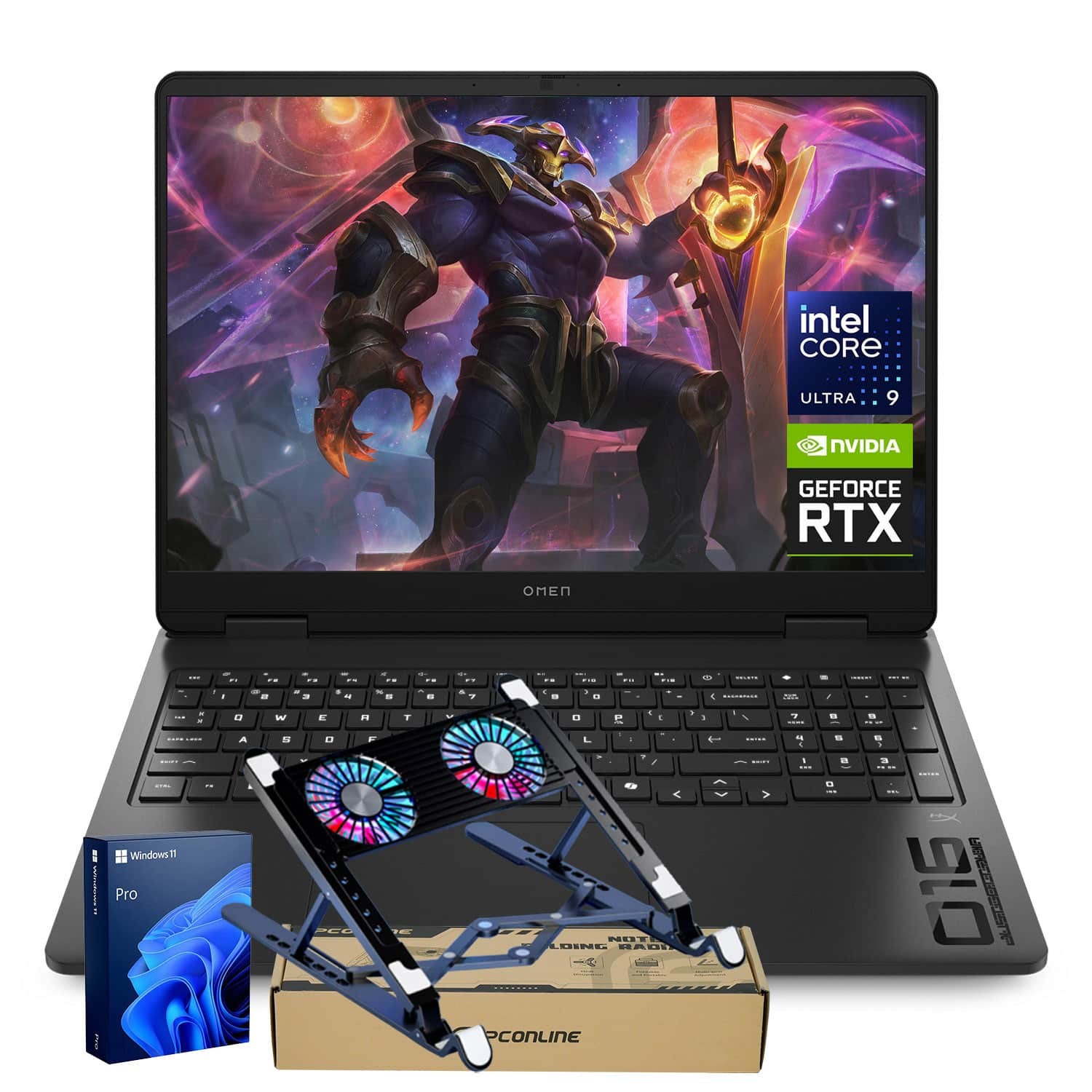HP Omen Slim 16 in FHD+ 144Hz Intel Core Ultra 9 285H -64GB RAM 4TB SSD