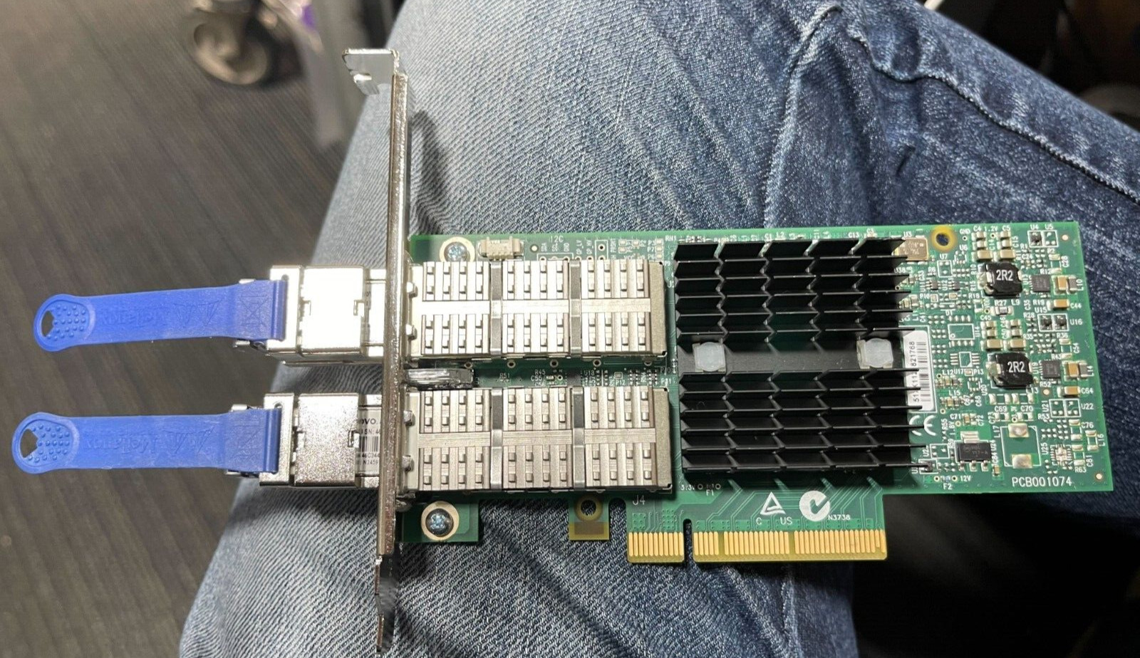 IBM Mellanox ConnectX-3 40GBE Host Bus Adapter 00D9552 00D9551 w/ SFP cards