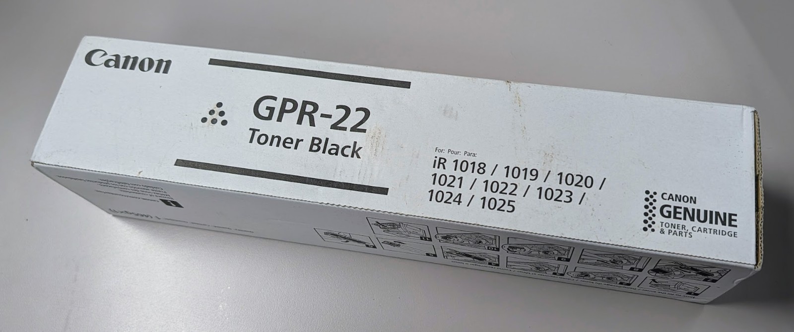 Canon GPR-22 Black Toner Cartridge Genuine Open Box | imageRUNNER 1643iF 2520...