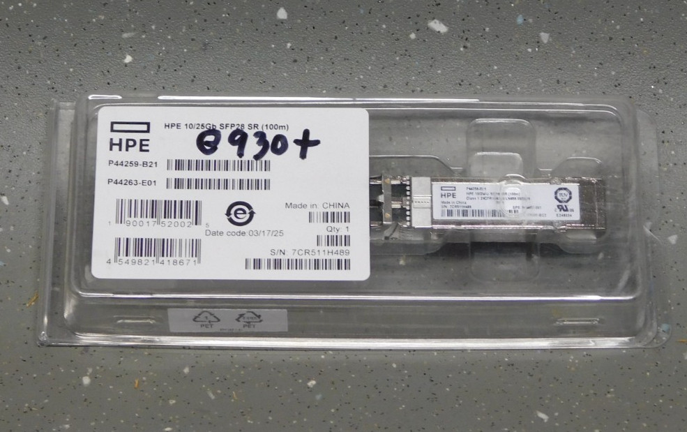 HPE P44259-B21 10/25Gb SFP28 SR (100m) Transceiver