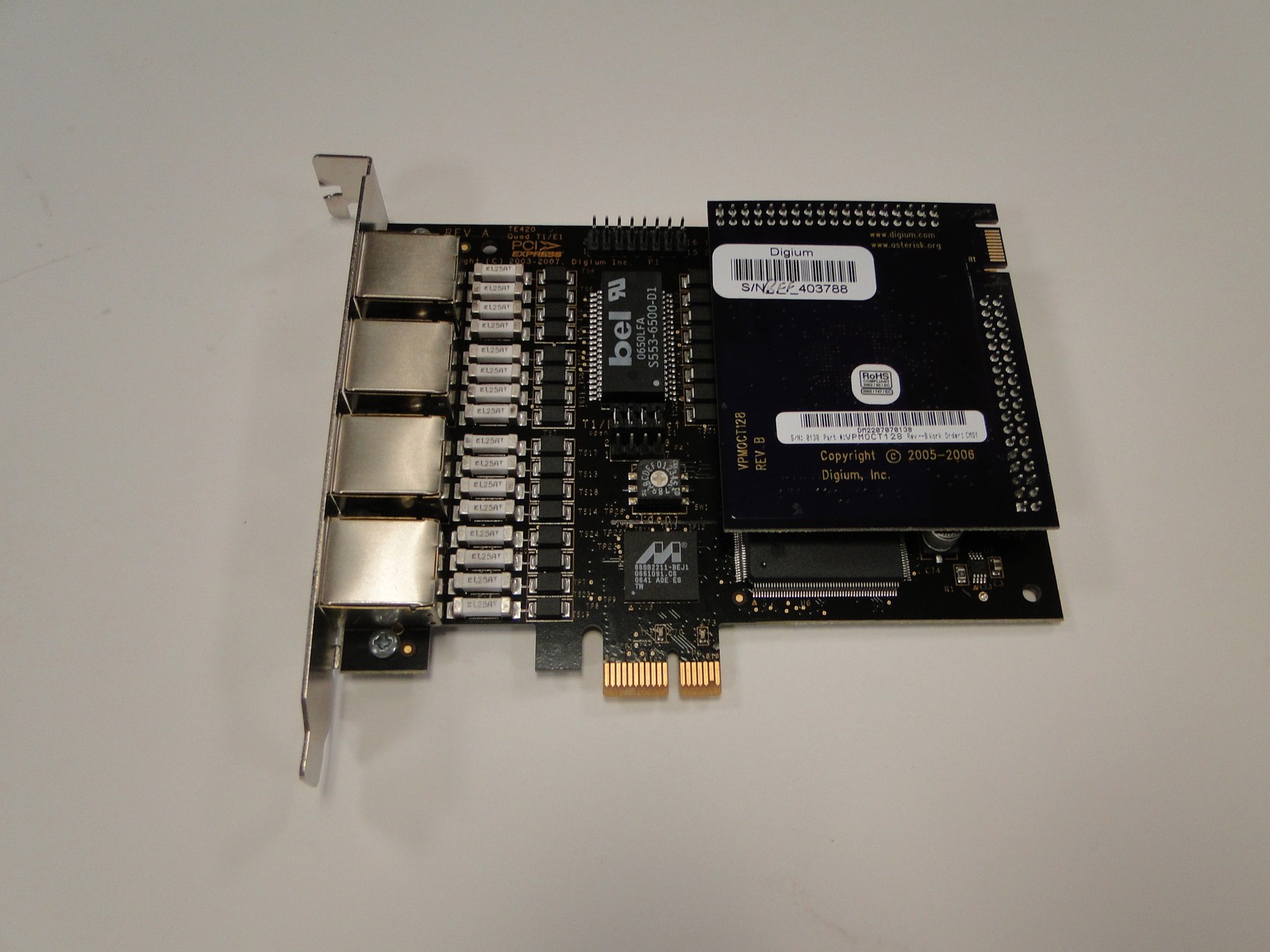 Digium TE420BF ( 1TE420BF, TE420 ) 1 YEAR WARRANTY. Authentic Digium, 1 Day Ship