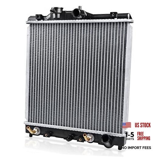 Aluminum Radiator Compatible with 1992-2000 Civic 1.5L 1.6L, 92-00 Civic