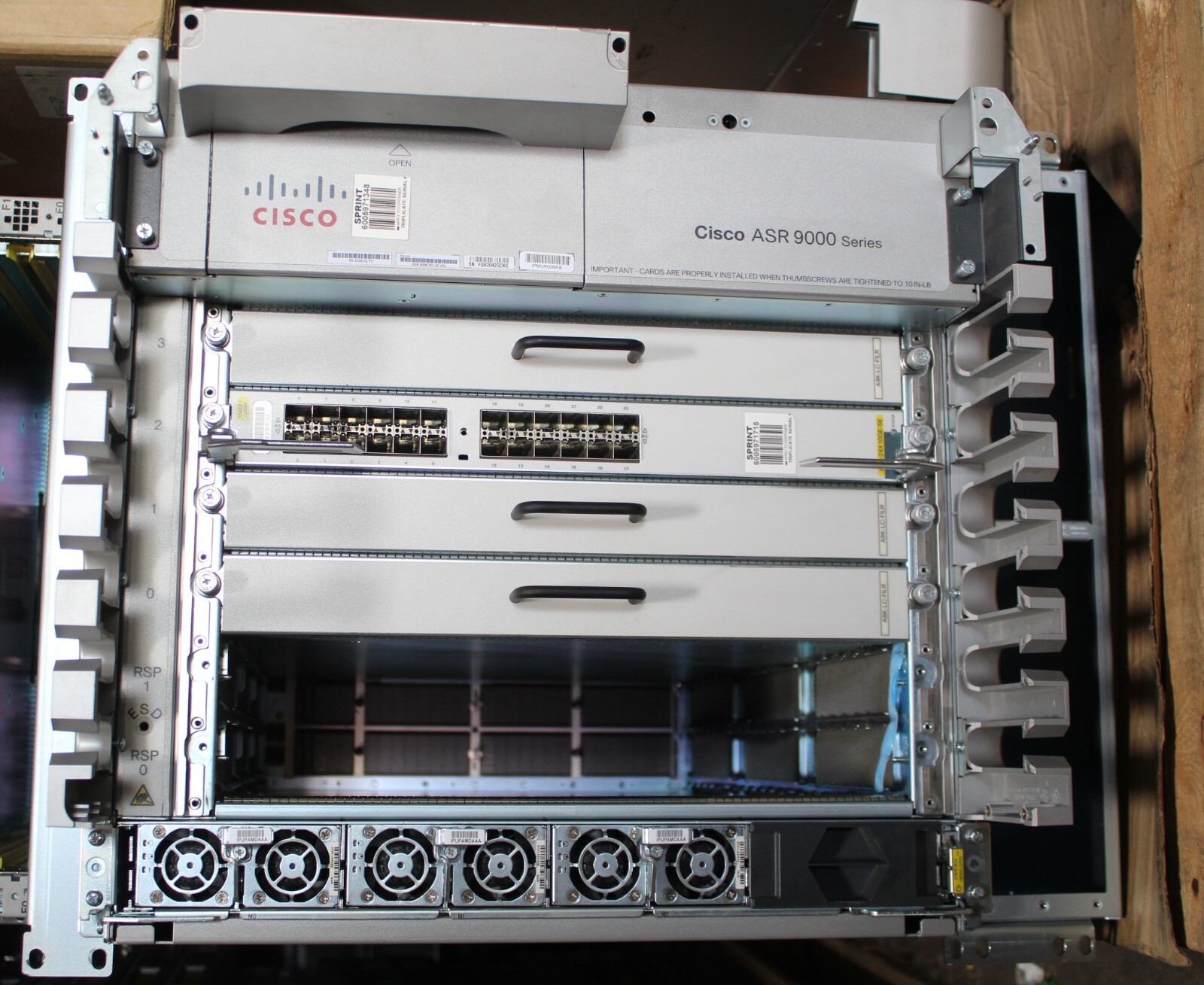 Cisco ASR 9000 Router ASR-9006-DC-V2 w/1* A9K-24X10GE-SE Module