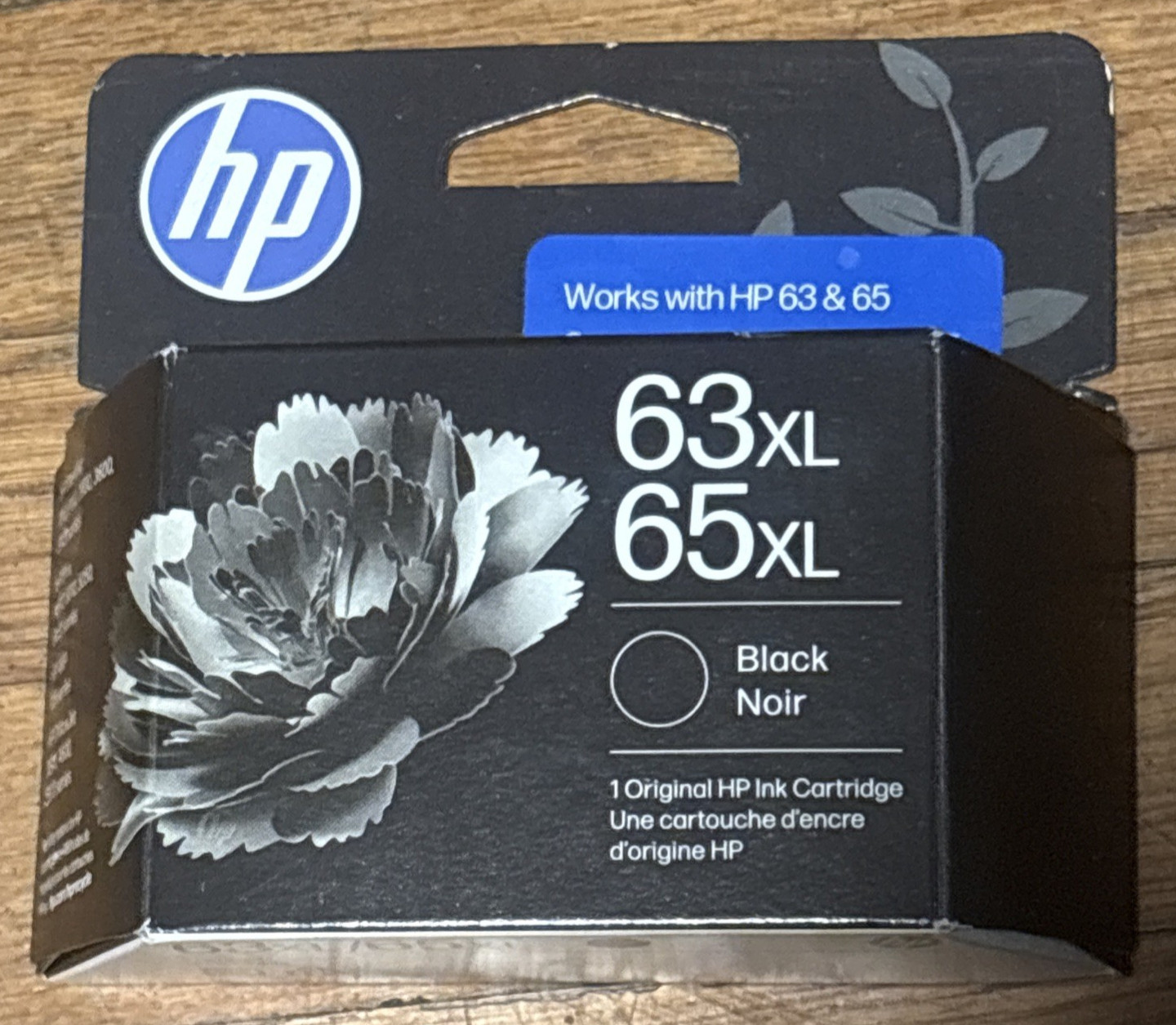 HP Genuine Original 63XL/65XL Black Inkjet Ink for HP 63 & 65 Exp JAN 2028 NEW 