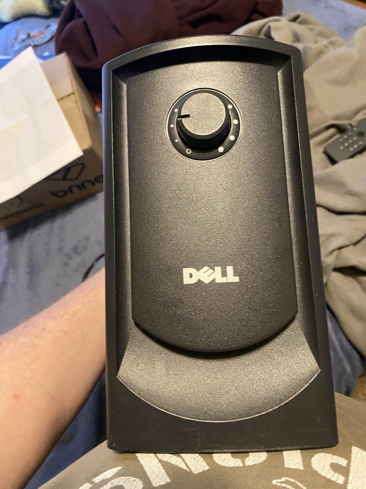 Dell A425 Zylux Multimedia Computer Speaker System Powered Subwoofer As Pictured
