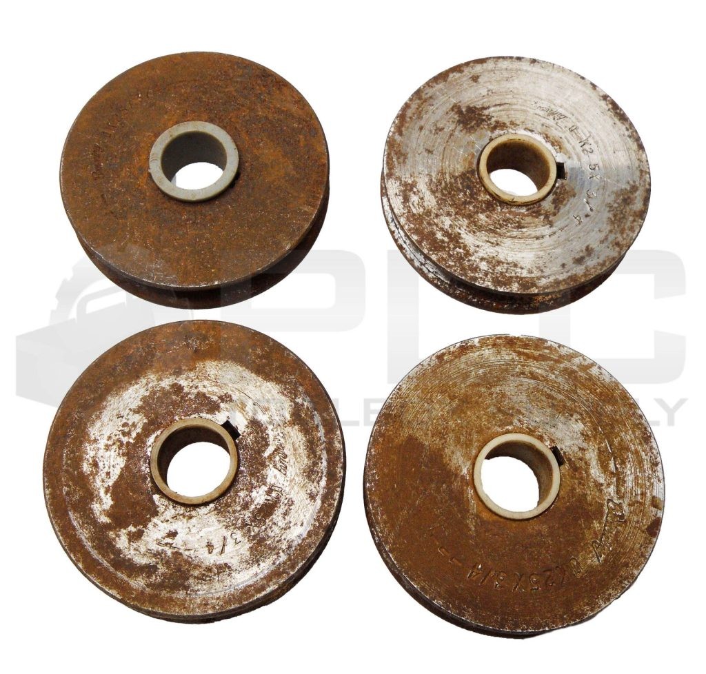 LOT OF 4 BROWNING OK25X 3/4 SINGLE GROOVE SHEEVES