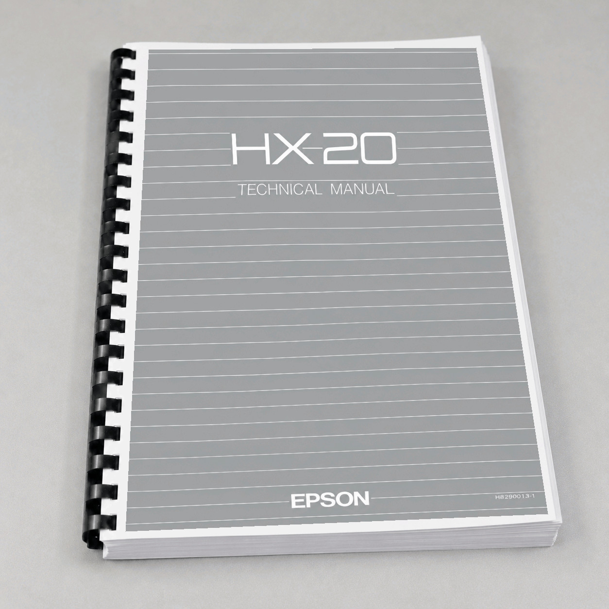 Epson HX20 vintage computer technical manual