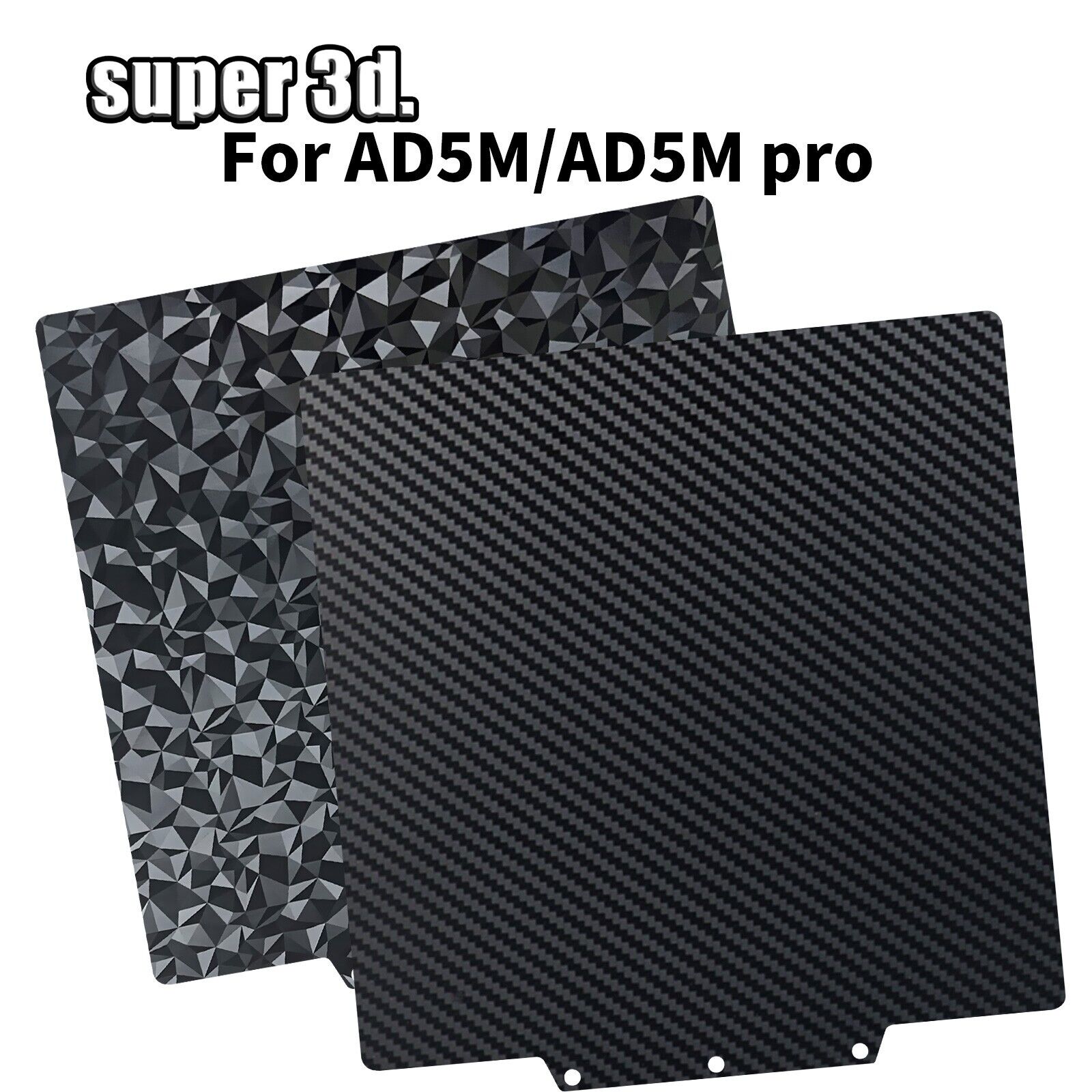 super_3d Double Sided PEO PET Spring Steel Sheet 235mm for Adventurer 5M/5M Pro