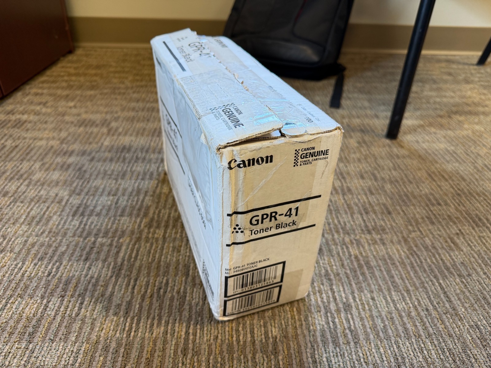 Genuine Canon GPR-41 Black Toner Cartridge - Open Box, Factory Sealed Toner