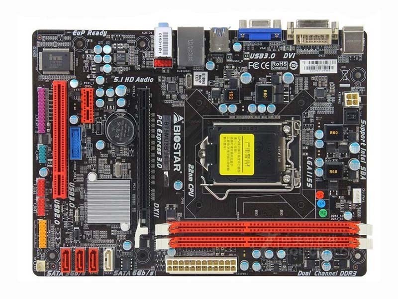 Biostar B75MU3B LGA 1155/Socket H2 Intel B75 Motherboard DDR3