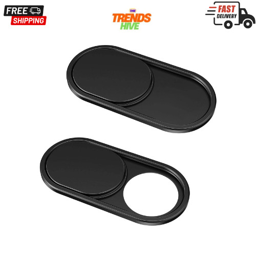 Webcam Cover Slide[2-Pack], 0.023 Inch Ultra-Thin Metal Web Camera Cover for Mac