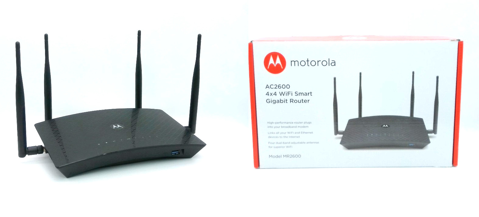 MOTOROLA - MR2600 - AC2600 4x4 WiFI Smart Gigabit Router