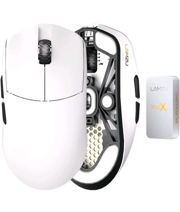 Lamzu Maya X Wireless Gaming Mouse Ultra Lightweight 47g Optical Switch