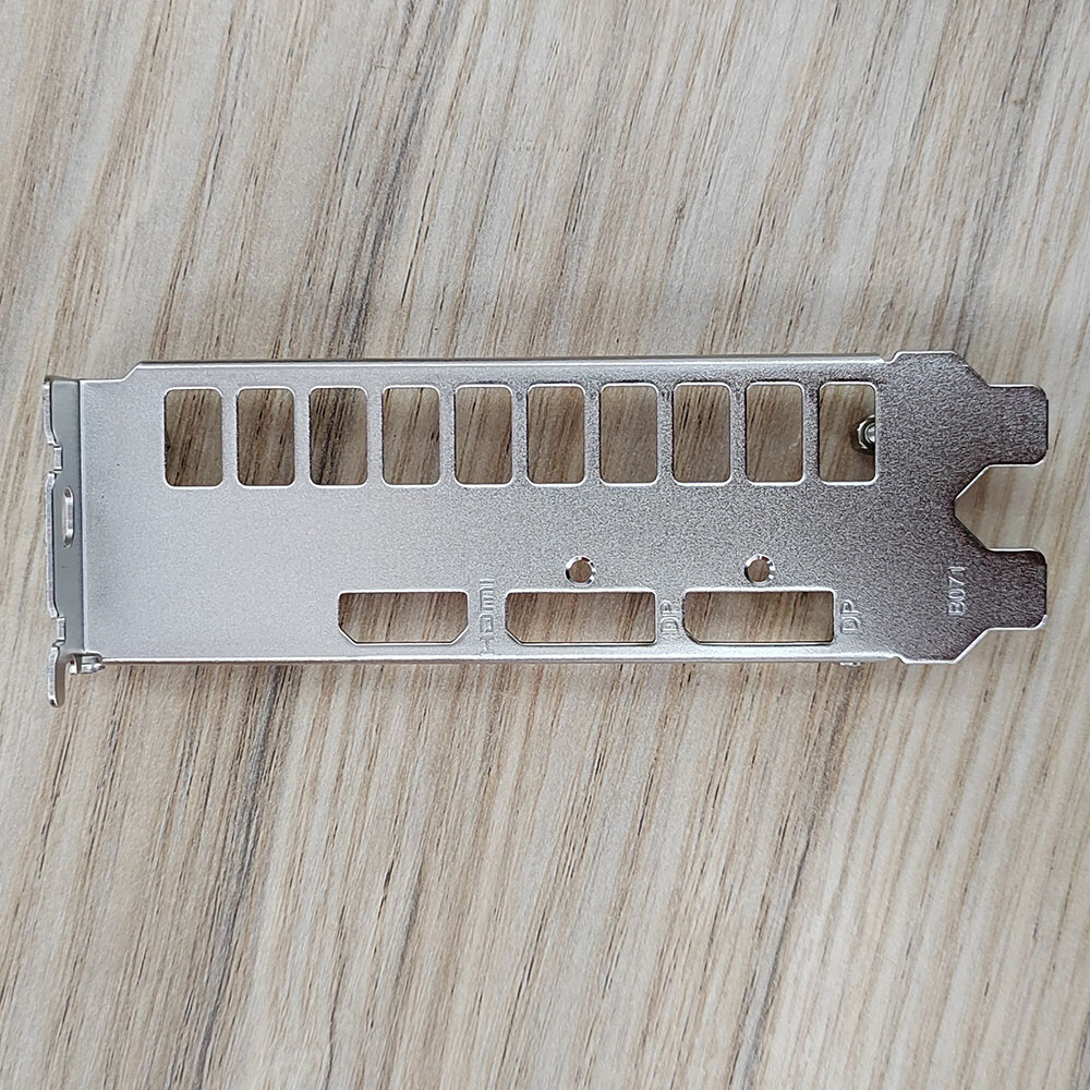 1Pcs For INNO3D GTX1650 GTX1660 I/O Shield Back Plate BackPlate Blende Bracket