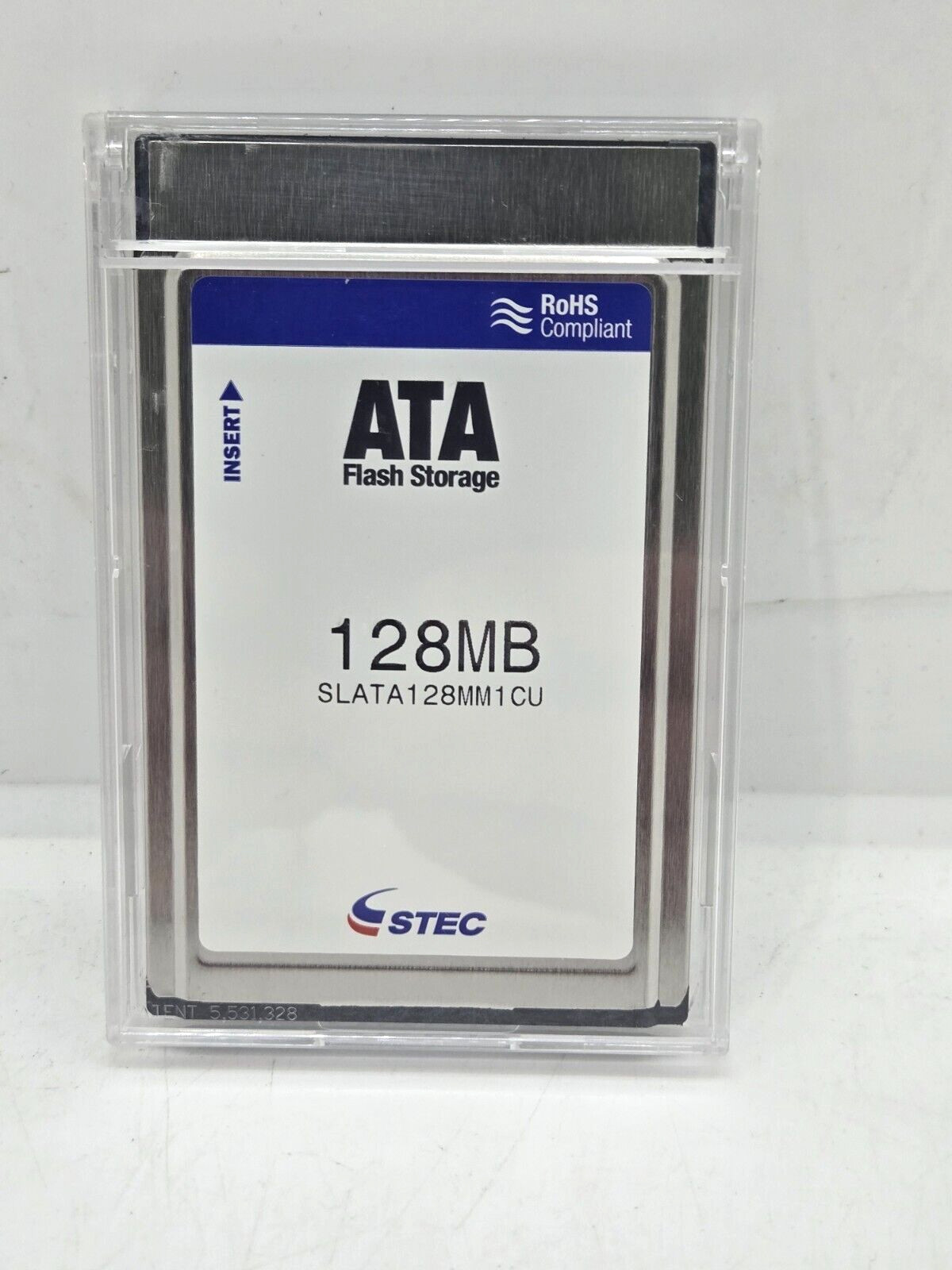 STEC 128MB ATA Flash PC Card (PCMCIA) FAST  c