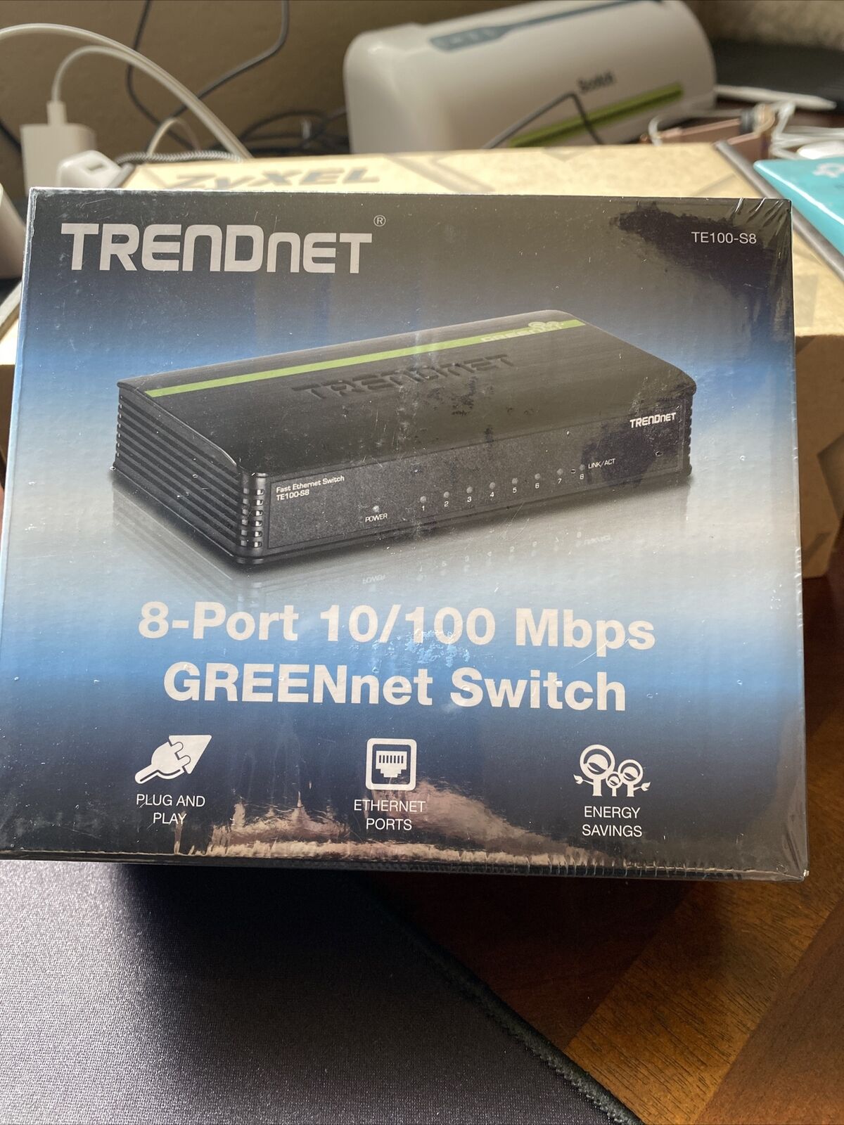 TRENDnet TEGS-80G 8-port 10/100/1000Mbps GB