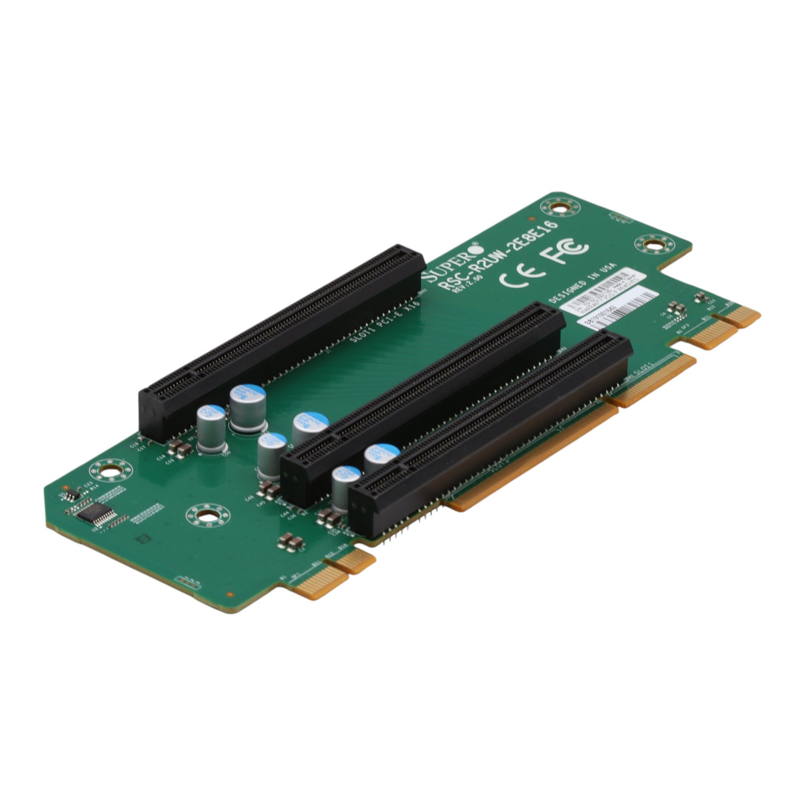 Supermicro RSC-R2UW-2E8E16 1x PCIe x16 2x PCIe x8 Riser Card for CSE-829