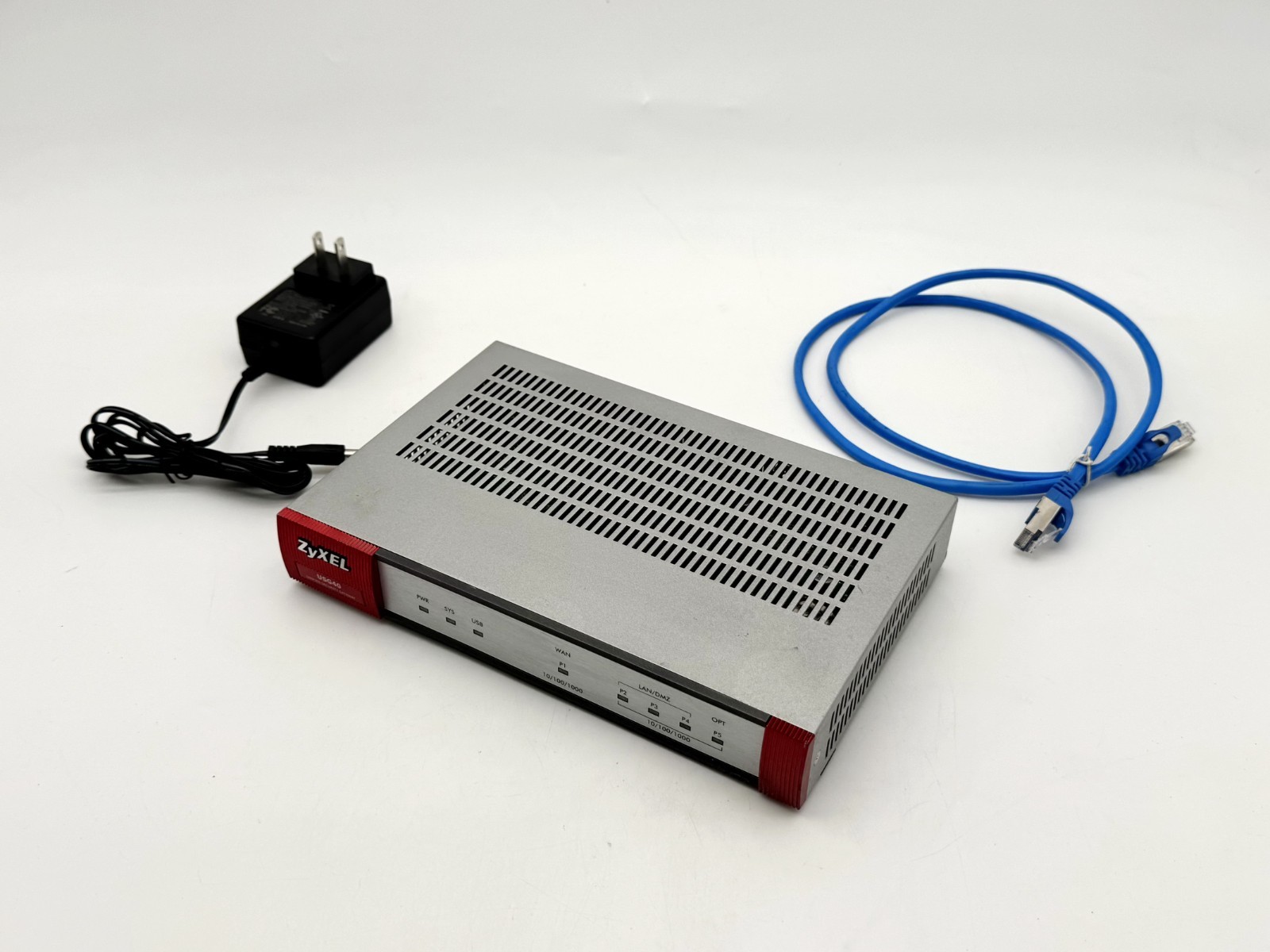 ZYXEL USG FLEX 100 USG40V2 UNIFIED SECURITY GATEWAY VPN FIREWALL APPLIANCE