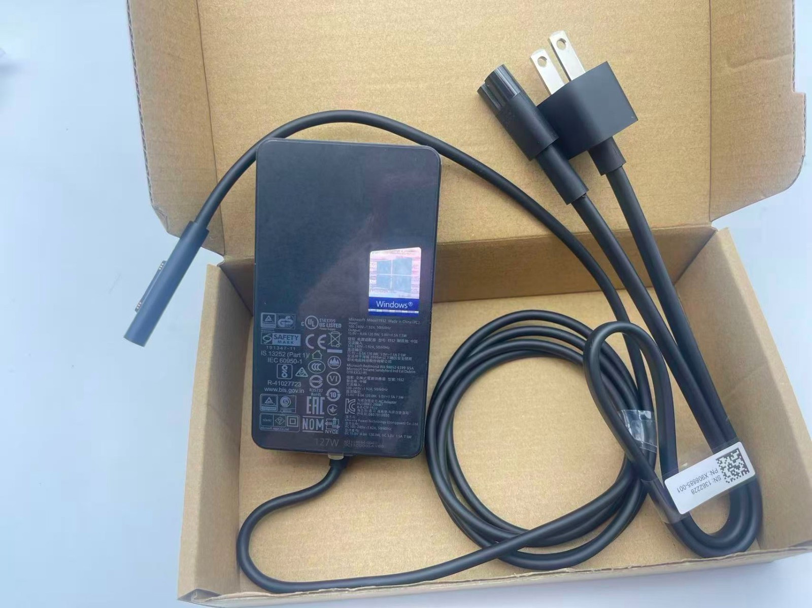 Genuine 127W Charger Power Adapter For Microsoft Surface Laptop Studio 2 2-in-1