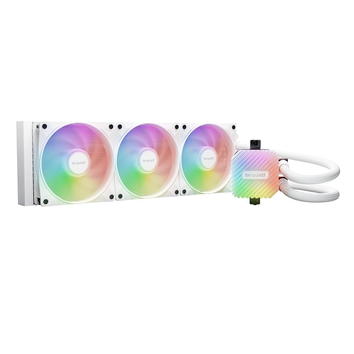 be quiet Light Loop 360mm White CPU Liquid Cooler for Overclocked Systems