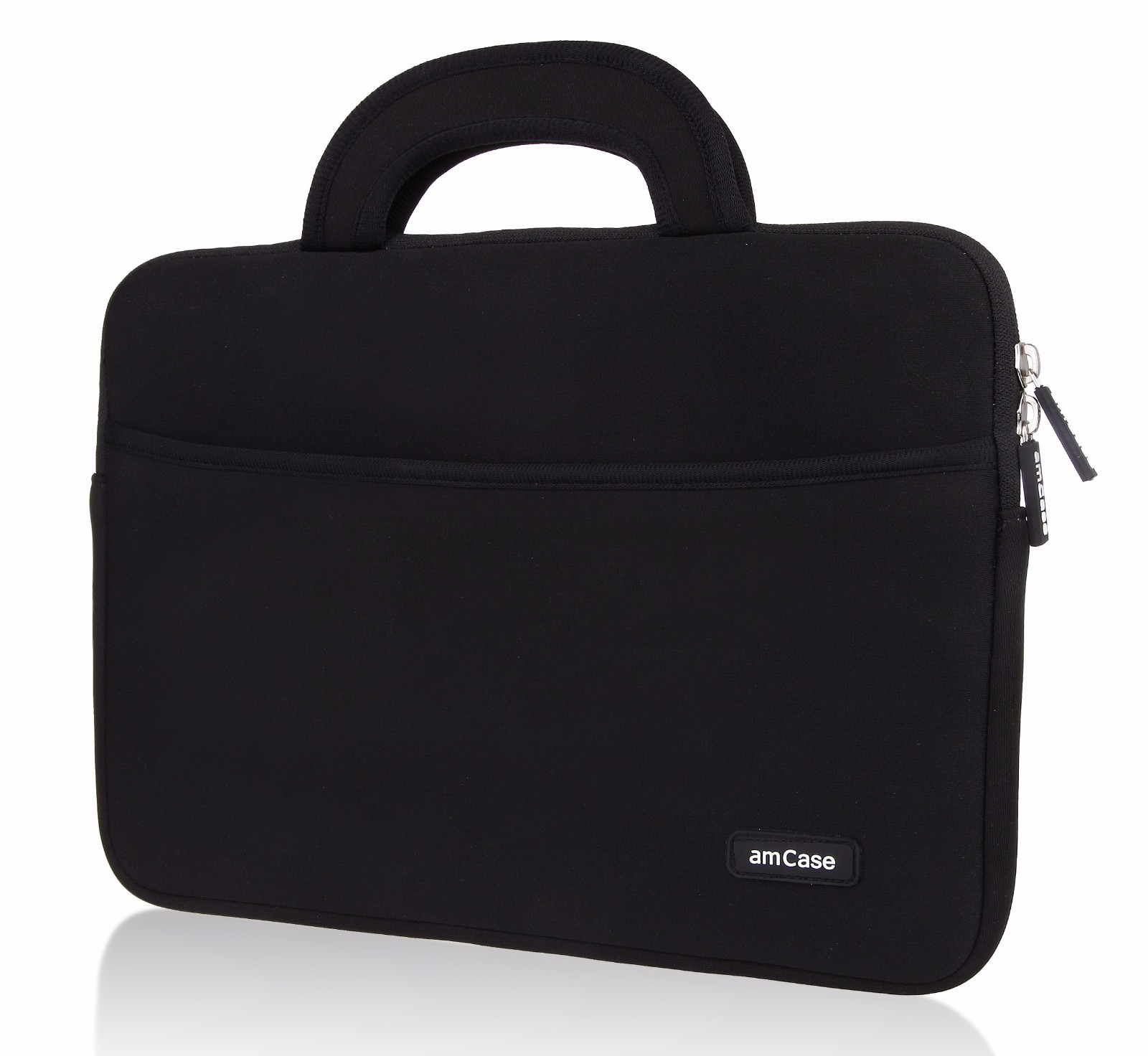 amCase for Chromebook- Case (11.6"-12") Neoprene Travel Sleeve/Bag (Black)