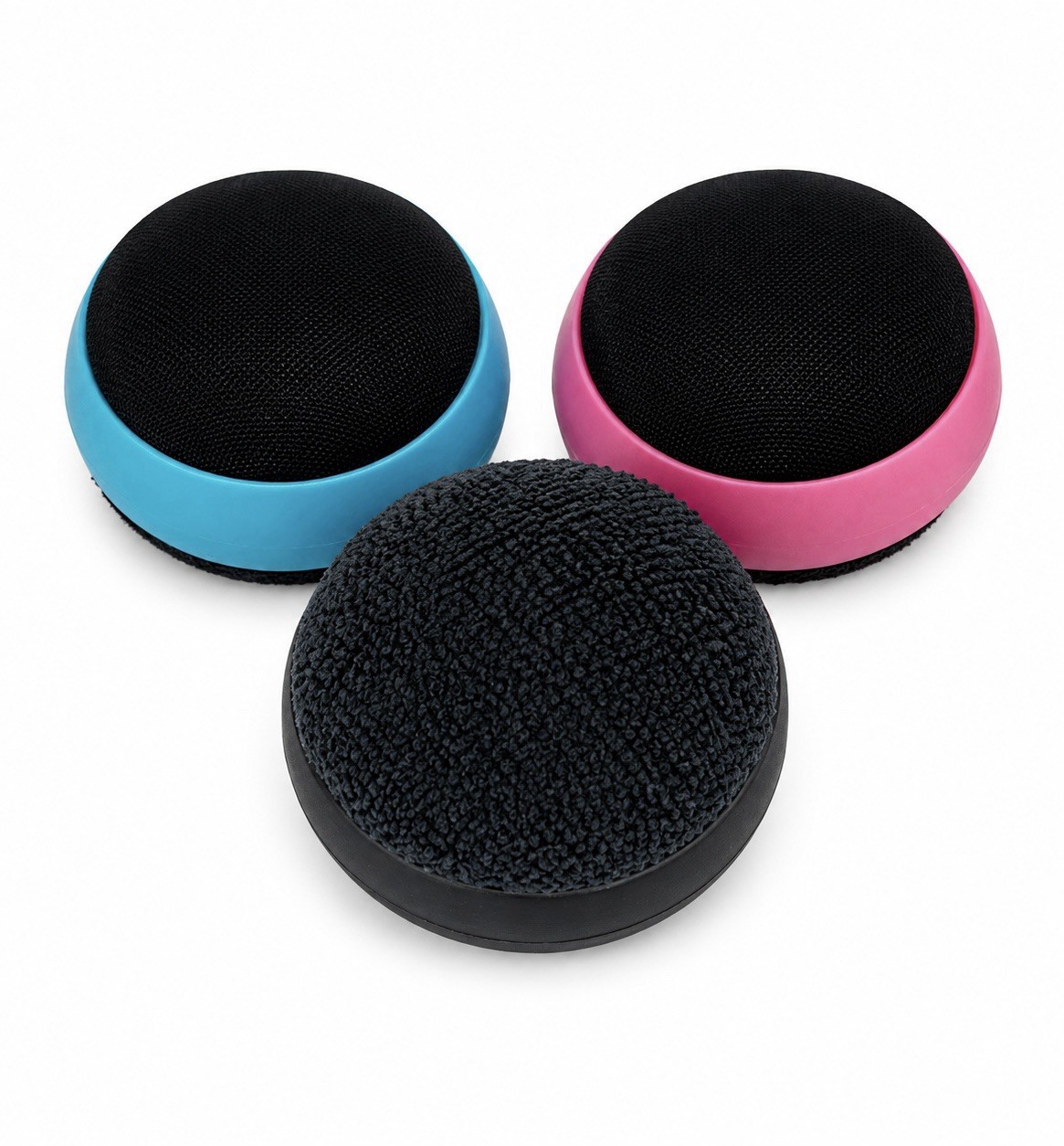 3-Pack Microfiber Screen Cleaning Balls for Phone, Tablet, Computer 2.6” 3 Color