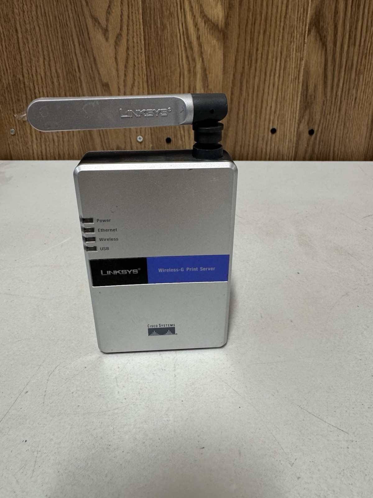 Linksys WPS54G Wireless-G Print Server USB Ethernet Cisco Systems