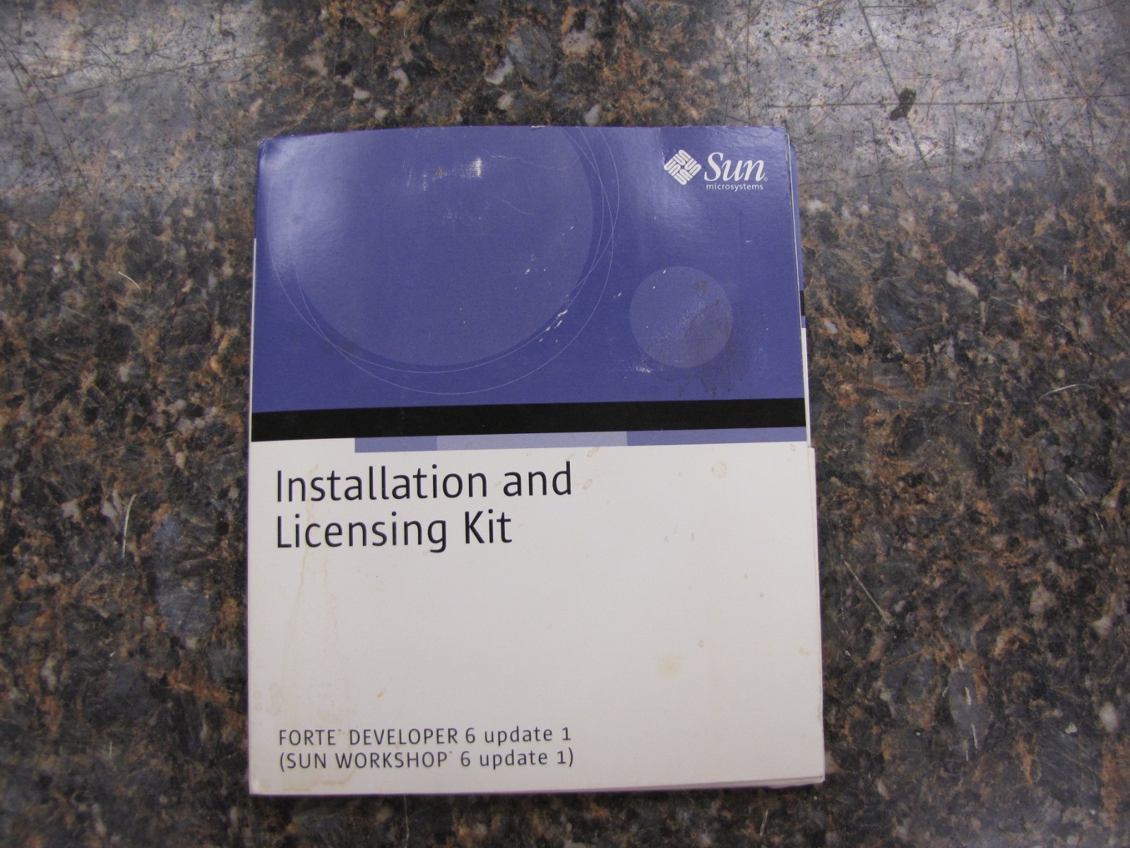 SUN Microsystem Forte Developer 6 Update Install Kit w/ Manuals CD Software-MP25